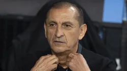 Ramón Díaz durante partida entre Corinthians e Racing, na Neo Química Arena, pela Copa Sul-Americana