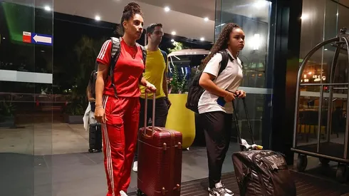 Seleção Feminina se se apresentam para amistosos contra a Austrália