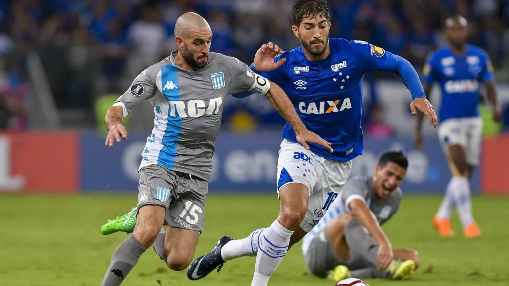 Cruzeiro x Racing em partida pela Copa Libertadores. Foto: Daniel Oliveira