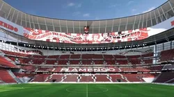 Estádio do Flamengo por dentro. Foto: Divulgação/Flamengo