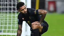 Douglas Luiz em ação pela Juve na Série A