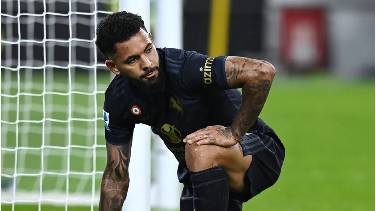 Douglas Luiz em ação pela Juve na Série A