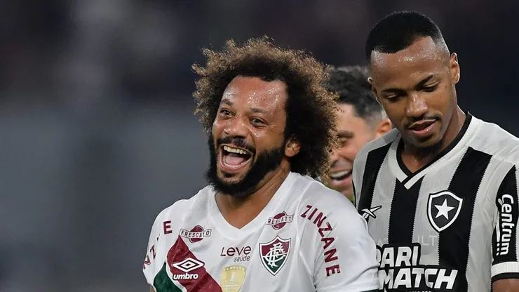 Marcelo na época do Fluminense pelo Brasileirão