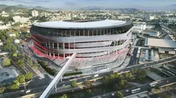 Foto: Divulgação - Projeto do estádio do Flamengo
