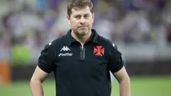 Rafael Paiva tecnico do Vasco durante partida contra o Fortaleza. Foto: Baggio Rodrigues/AGIF