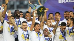 Título do Santos na Série B. Foto: Reinaldo Campos/AGIF