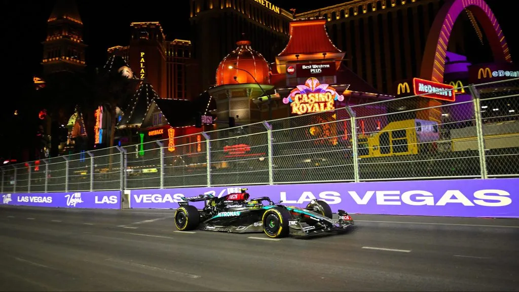 Hamilton no GP de Las Vegas