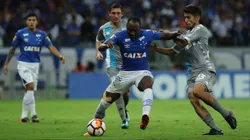 Jogadores de Cruzeiro x Racing. Foto: Pedro Vale/AGIF