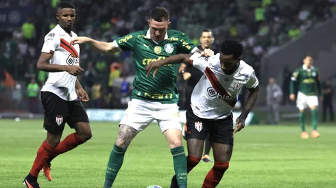 Moreno jogador do Palmeiras durante partida contra o Atletico-GO. Foto: Marcello Zambrana/AGIF
