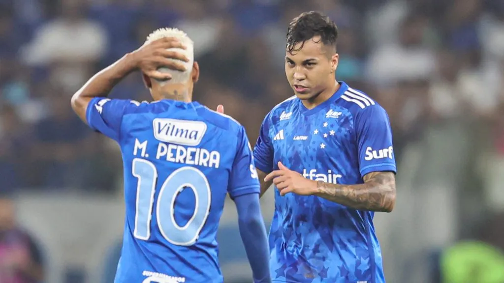 Kaio Jorge e Matheus Pereira no Cruzeiro, Foto: Gilson Lobo/AGIF