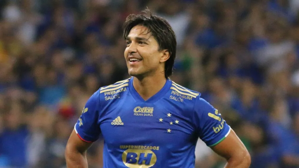 Marcelo Moreno no Cruzeiro. Foto: Fernando Moreno/AGIF