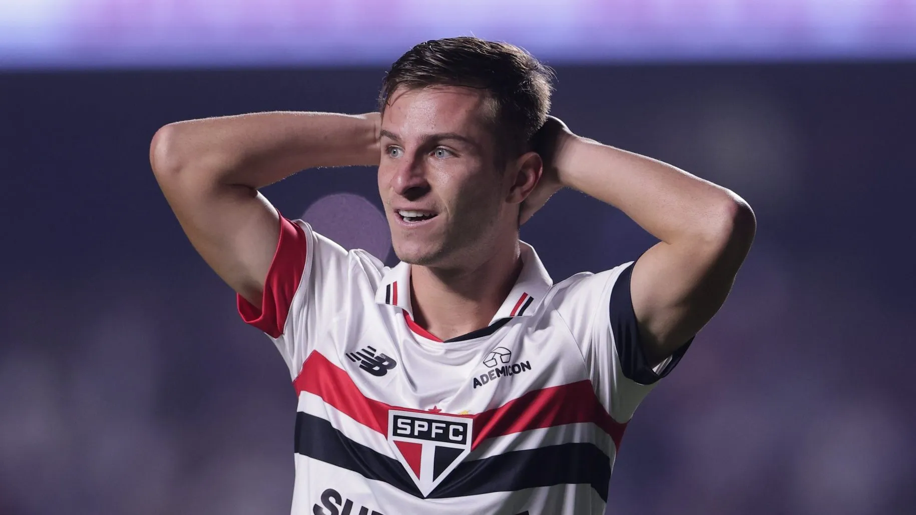 Galoppo durante partida do SPFC no Paulistão.