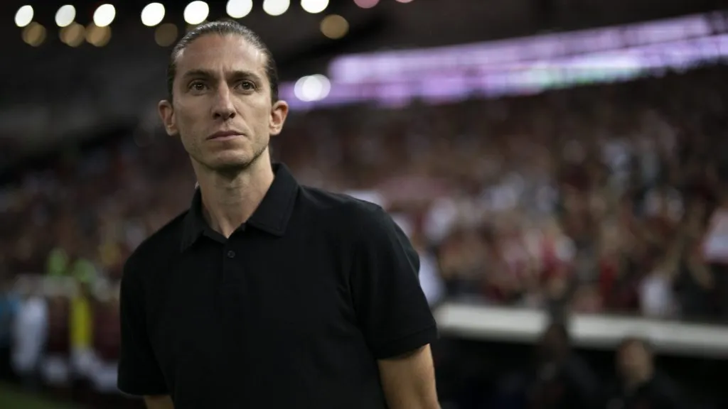 Filipe Luís contará com Gabigol nesta reta final do Brasileiro – Foto: Jorge Rodrigues/AGIF