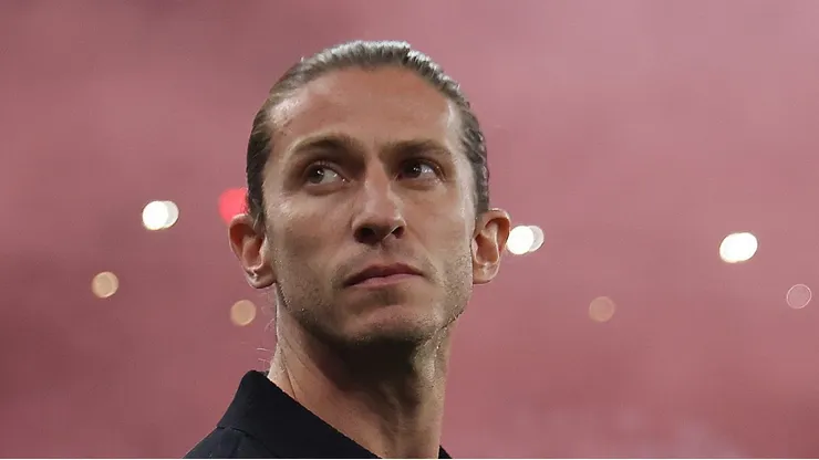- Filipe Luís, comanda equipe do Flamengo - Foto: Wagner Meier/Getty Images