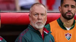 Mano Menezes tecnico do Fluminense durante partida. Foto: Maxi Franzoi/AGIF