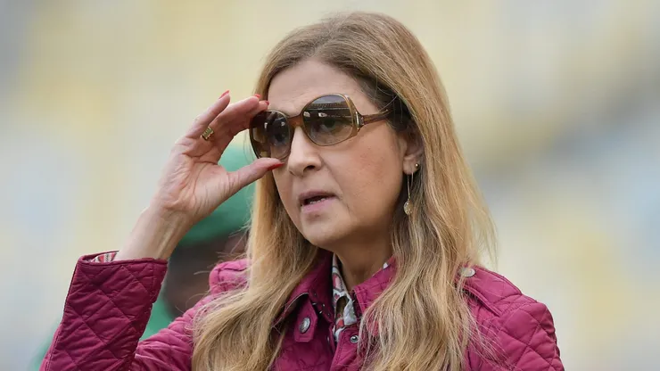 Foto: Thiago Ribeiro/AGIF - Leila, presidente do Palmeiras