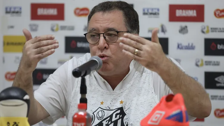 Marcelo Teixeira gera atrito nos bastidores do Santos. Foto: Reinaldo Campos/AGIF.