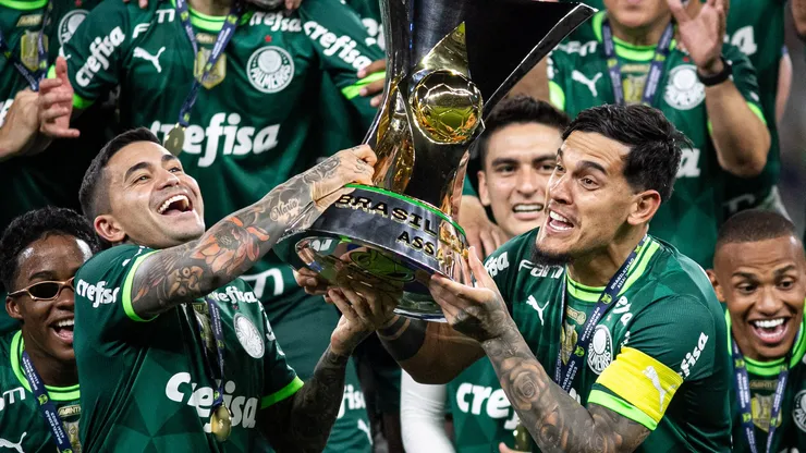 Palmeiras no Brasileirão 2023. Foto: Fernando Moreno/AGIF
