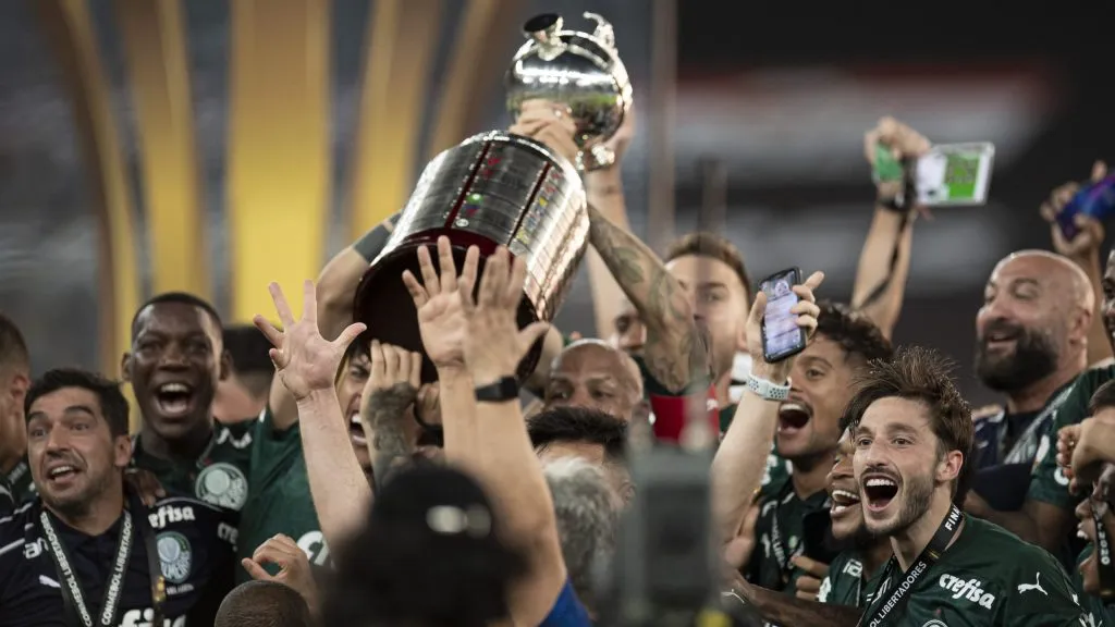 Palmeiras na Libertadores 2020. Foto: Jorge Rodrigues/AGIF