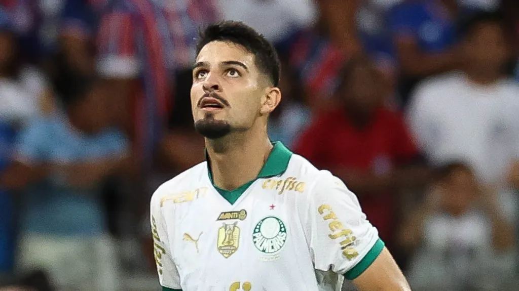 Flaco López, atacante do Palmeiras