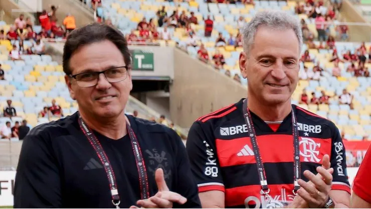 - Rodolfo Landim, presidente do Flamengo