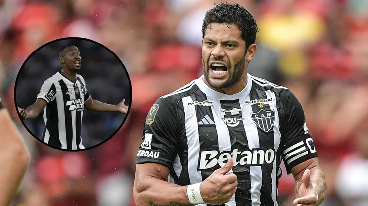 Hulk e Marlon Freitas se desentenderam em Atlético-MG x Botafogo