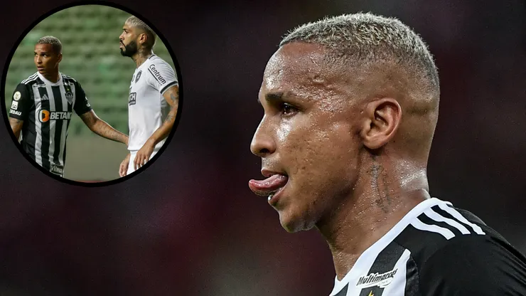 Deyverson infernizou zaga do Botafogo em prévia de final da Libertadores - Fotos: AGIF