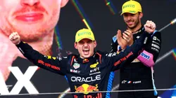 Verstappen e Gasly no pódio em Interlagos