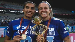 Cabulosas do Cruzeiro comemoram título do Campeonato Mineiro Feminino no Mineirão sobre o América