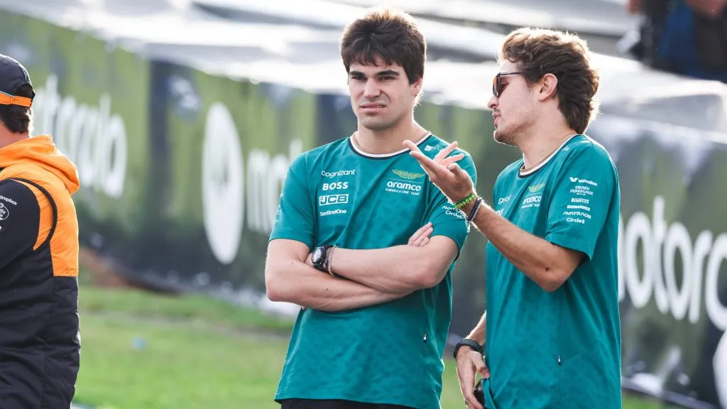 Lance Stroll e Drugovich no GP de São Paulo