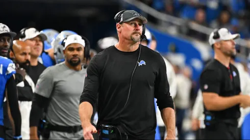 Detroit Lions head coach Dan Campbell. Foto de Steven King/Icon Sportswire NFL