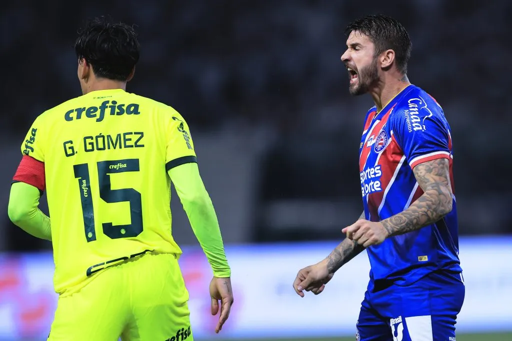 Bahia e Palmeiras se enfrentam em momentos diferentes no Brasileirão. Foto: Ettore Chiereguini/AGIF