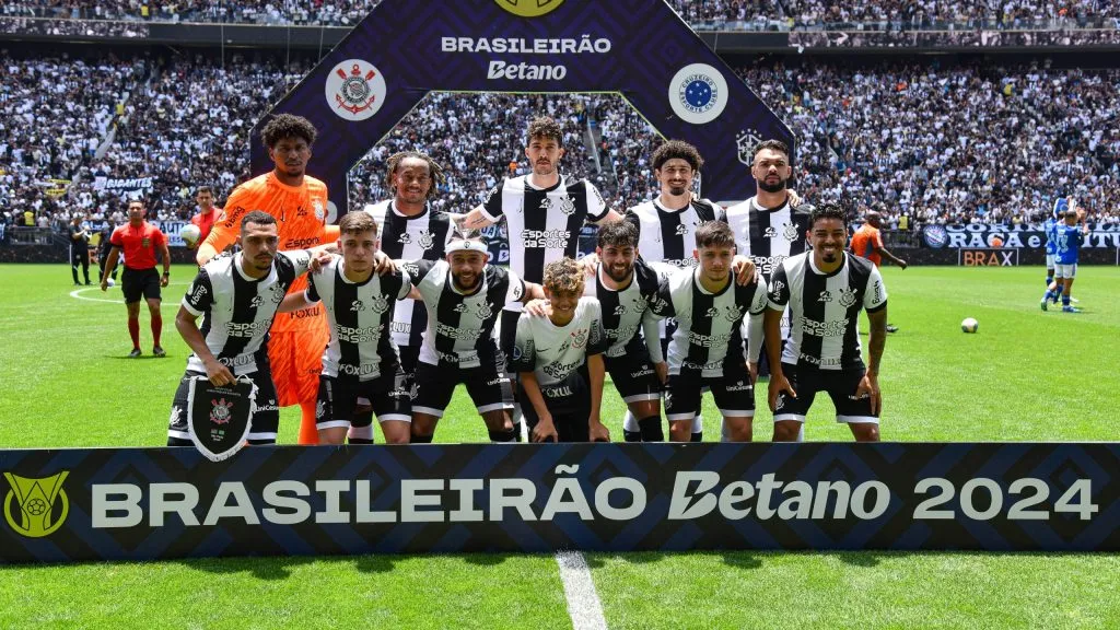 Titulares do Corinthians. Foto: Roberto Casimiro/Fotoarena/IMAGO