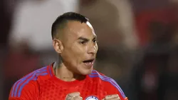 Eduardo Vargas em ação pela Seleção do Chile.