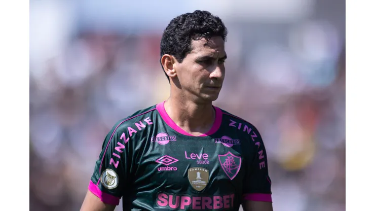 SP - BRAGANCA PAULISTA - 28/07/2024 - BRASILEIRO A 2024, BRAGANTINO X FLUMINENSE - Ganso jogador do Fluminense durante partida contra o Bragantino no estadio Nabi Abi Chedid pelo campeonato Brasileiro A 2024.