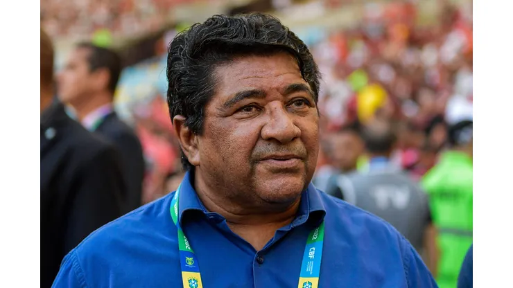 RJ - RIO DE JANEIRO - 17/09/2023 - COPA DO BRASIL 2023, FLAMENGO X SAO PAULO - Ednaldo Rodrigues presidente da Confederacao Brasileira de Futebol visto antes da partida entre Flamengo e Sao Paulo no estadio Maracana pelo campeonato Copa do Brasil 2023. Foto: Thiago Ribeiro/AGIF