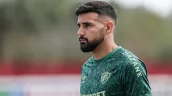 Ignácio, em treino do Fluminense - FOTO: LUCAS MERÇON / FLUMINENSE F.C.