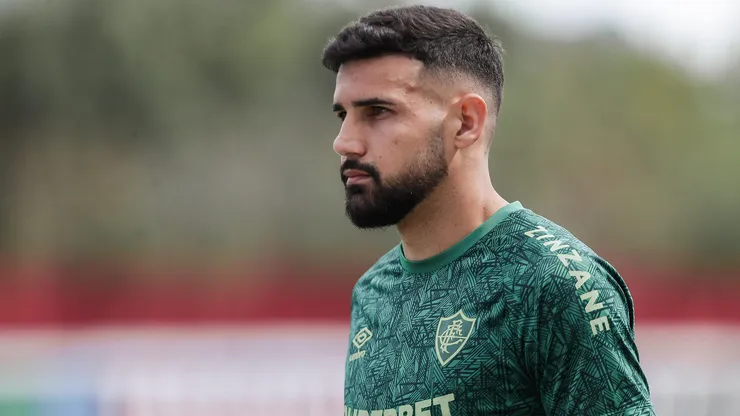 Ignácio, em treino do Fluminense - FOTO: LUCAS MERÇON / FLUMINENSE F.C.