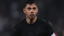 Ángel Romero durante partida entre Corinthians e Grêmio, na Neo Química Arena, pela Copa do Brasil.