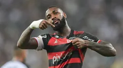 Gerson, em partida do Mengão