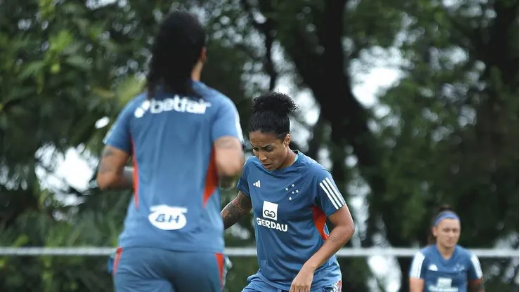 Cruzeiro, durante ultima preparação para a grande final do Campeonato Mineiro contra o America em busca do titulo estadual