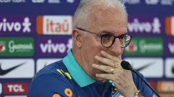 Dorival Júnior durante entrevista coletiva após treino da Seleção Brasileira, no Mangueirão.