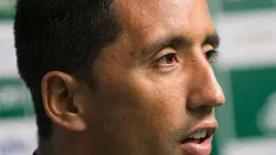 Foto: Daniel Vorley/AGIF - Lucas Barrios, ex-jogador do Palmeiras concede entrevista