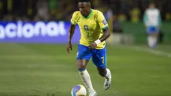 PR - CURITIBA - 06/09/2024 - ELIMINATORIAS COPA DO MUNDO 2026, BRASIL X EQUADOR - Vini Jr, em lance, couto pereira, hoje Foto: Hedeson Alves/AGIF