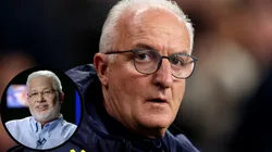 Até Eduardo Faustini, Repórter Secreto do Fantástico, criticou Dorival Jr por novo jogo fraco da Seleção - Foto: Getty Images e Reprodução/Globo