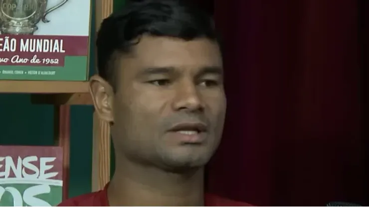 Foto: Reprodução/ Flu TV - Gum, ídolo do Fluminense, concede entrevista