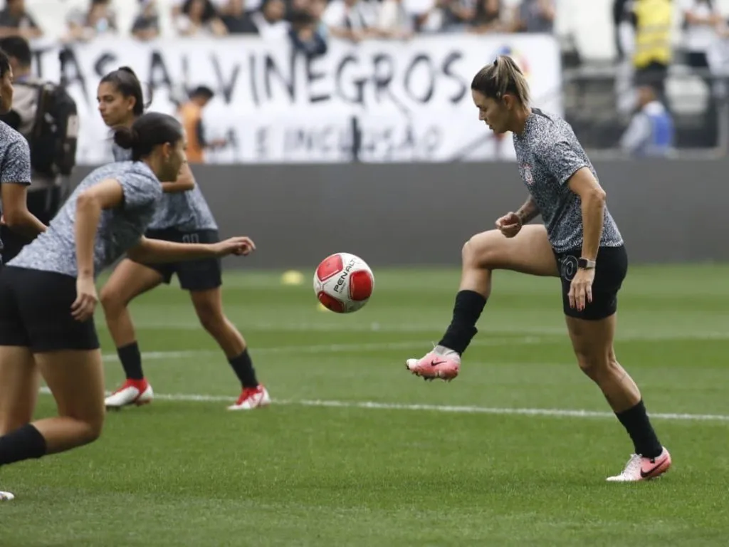 Brabas finalizam etapa de treinos e estão prontas para encarar as Palestrinas no duelo decisivo pela disputa do titulo do Paulistão Feminino 2024. Foto: Rodrigo Gazzanel/Ag. Corinthians