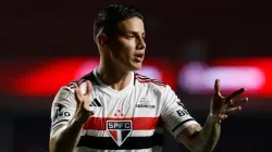 Foto: Rubens Chiri/ São Paulo - James em ação pelo São Paulo, em 2023