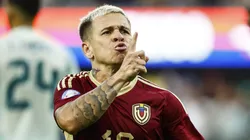 Soteldo tem sido destaque do Grêmio e na seleção da Venezuela em 2024 - Foto: Ronald Martinez/Getty Images.