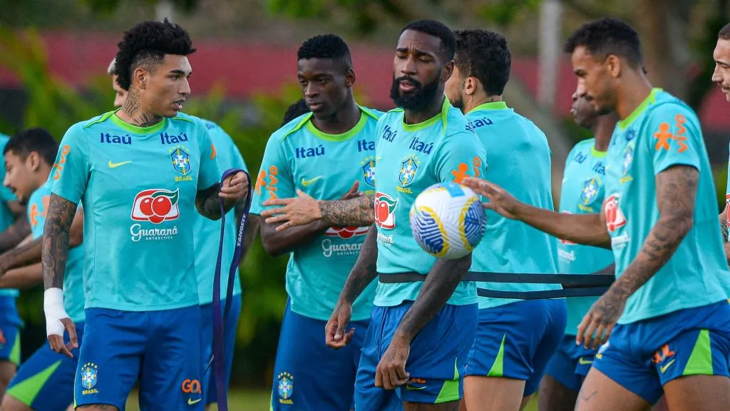 Seleção Brasileira se prepara para enfrentar o Uruguai. Foto: Jhony Pinho/AGIF